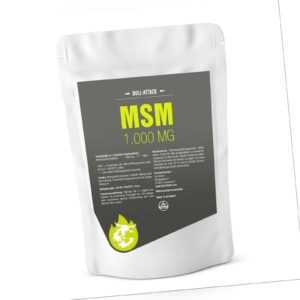 MSM - 500 vegane Tabletten á 1000mg Methylsulfonylmethan - Bindegewebe Gelenke