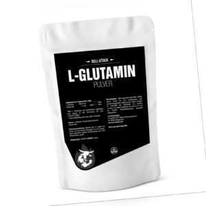 L-GLUTAMIN PULVER - feines Pulver vegan Muskelaufbau - Regeneration Aminosäuren
