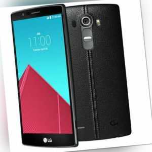 LG G4 Dual Sim H 818P Smartphone 32 GB 4G- Genuine Leather Black
