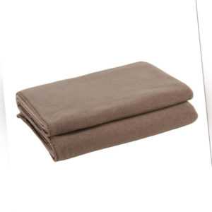 Zoeppritz Soft-Fleece Kuschel Decke 160x200 col.850 hellbraun