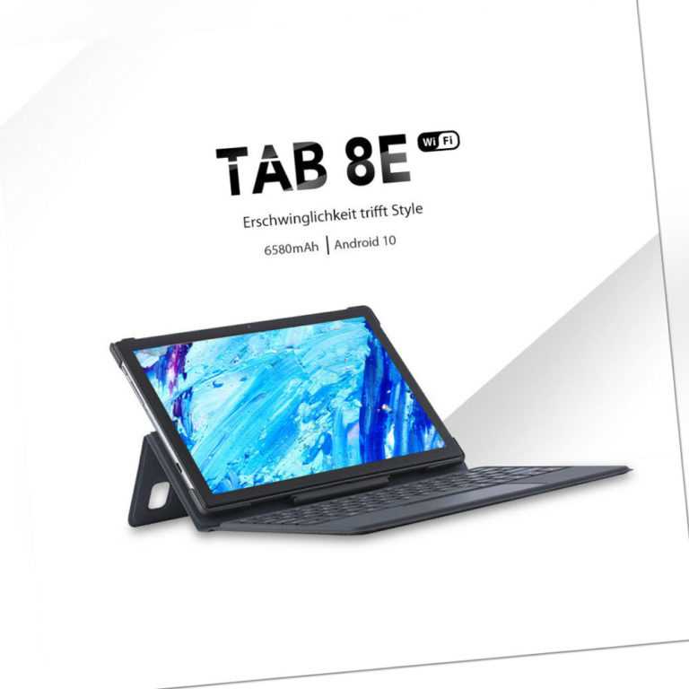 Blackview Tab 8E 10,1" Android 10 WIFI Tablet PC 3GB RAM+32GB 6580mAh & Keyboard