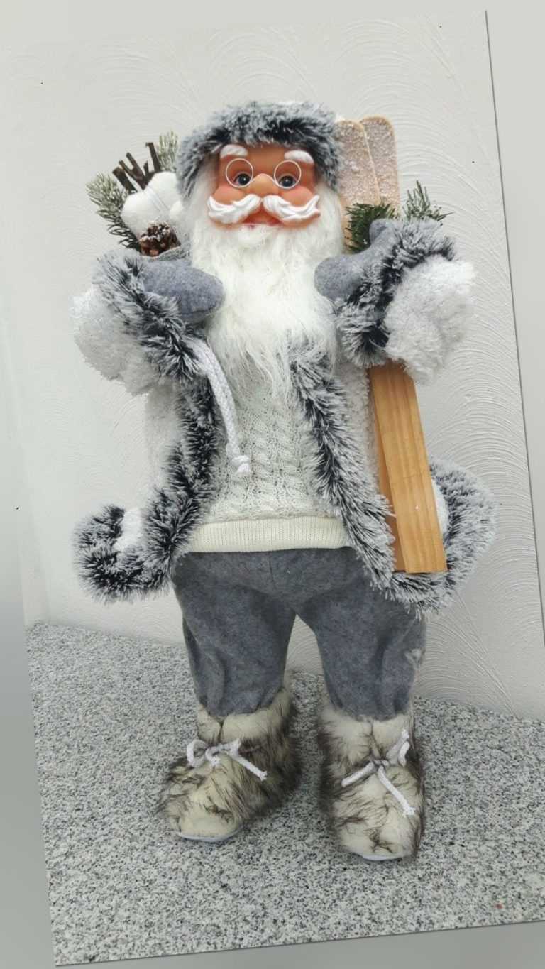 Nikolaus Santa Claus Weihnachtsmann 60 cm Weihnachten Deko  Advent Marke NEU DHL