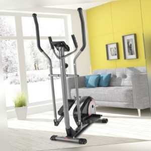 Crosstrainer Heimtrainer Fitness Stepper Ergometer Ellipsentrainer ,LCD-Monitor=