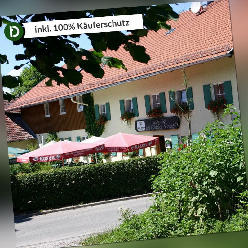 Allgäu 8 Tage Mauerstetten Urlaub Hotel Zum Goldenen Schwanen Reise-Gutschein