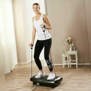 Vibrationsplatte Shape Massage 4D Heimtrainer Fitness Ganzkörper FB Expander