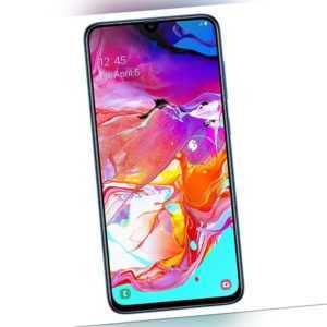 Samsung Galaxy A70 128GB Dual-SIM Smartphone blau - Gut -...