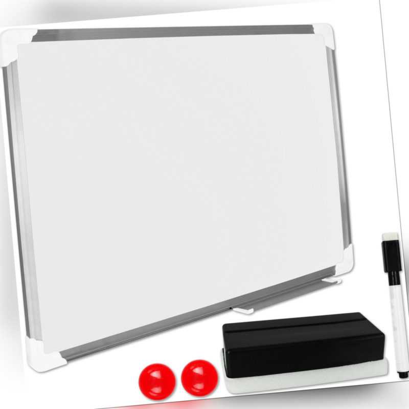 60x45 Magnettafel Memoboard Whiteboard Wandtafel Schreibtafel Tafel Magnet Stift