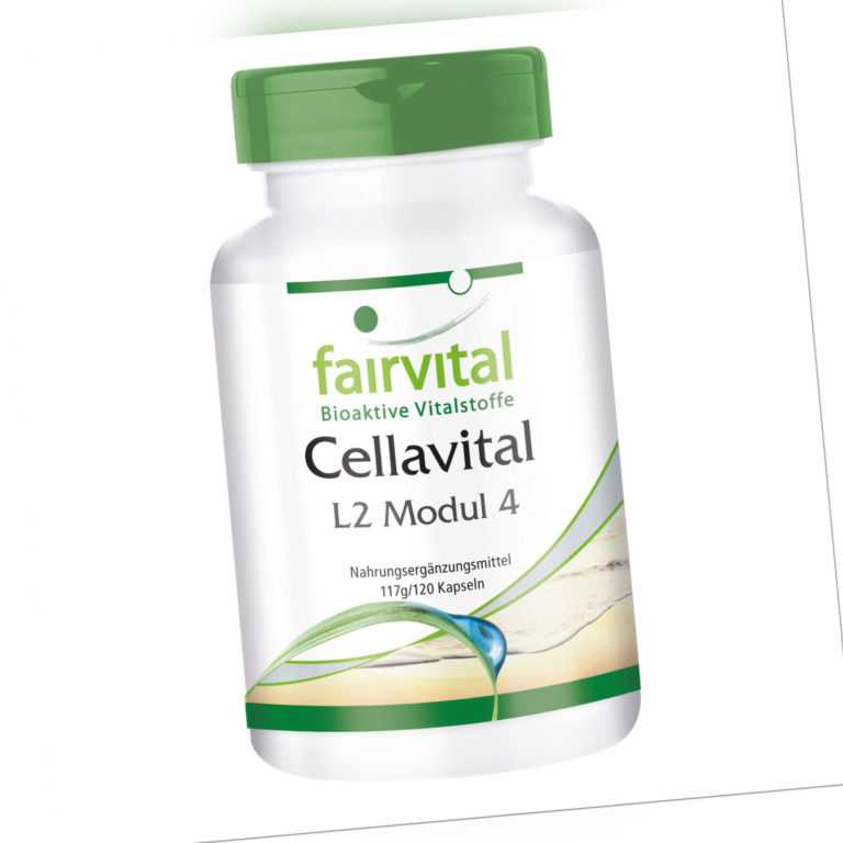 Antioxidantien-Komplex Cellavital - 120 Kapseln, hochdosiert | VEGI | fairvital