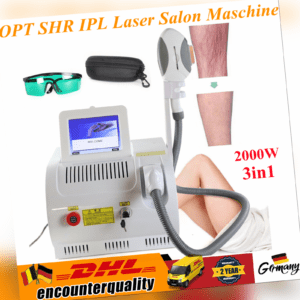 Schmerzlos OPT SHR IPL Laser Salon Gerät Hautverjüngung RF Haarentfernung Beauty