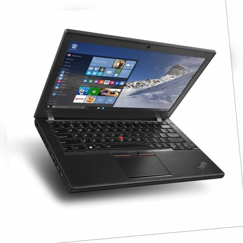 Lenovo ThinkPad X260 i5-6200U 8GB 500GB 12,5" WIN10 Laptop npsu (C)