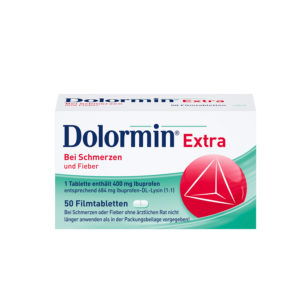Dolormin extra Filmtabletten bei Schmerzen und Fieber , 50 St. Tabletten 2400229