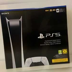 Sony PlayStation 5 Digital Edition 825GB Spielekonsole - Weiß