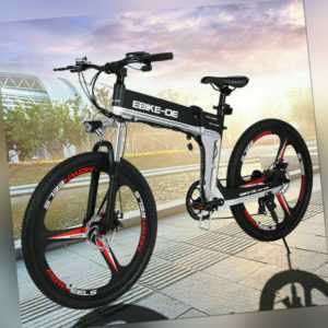 Elektrofahrrad E-Bike e Mountain Bike 26Zoll Klapprad ebike E city bike pedelec|
