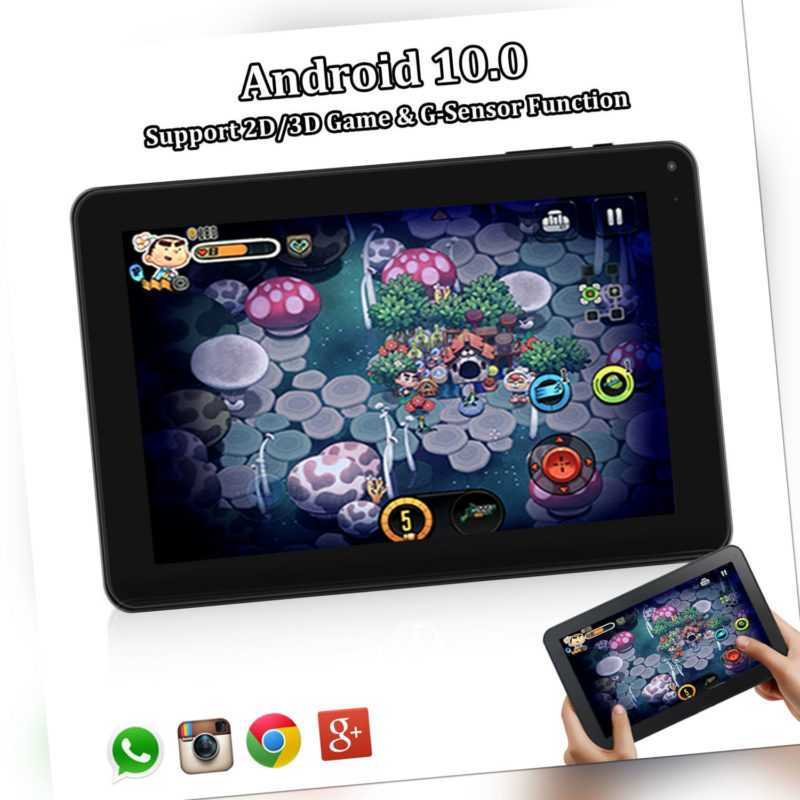 Xgody 9" Zoll Android 10 Tablet WLAN 3+32GB Quad-Core 2*Kamera 1.5 GHz Bluetooth