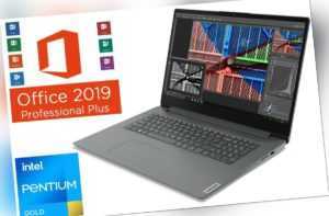 LAPTOP LENOVO V17-G2 - INTEL DUAL CORE - SSD + HDD - OFFICE 2019 - 17.3" MATT