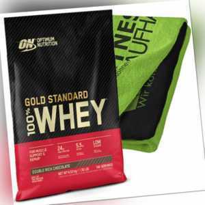 (23,46 EUR/kg) Optimum Nutrition 100% Whey Gold Standard 4540g Protein Handtuch