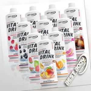 Best Body Nutrition Low Carb Vital Drink Mineraldrink Sirup 1 Ltr  11,94€/ 1 Ltr