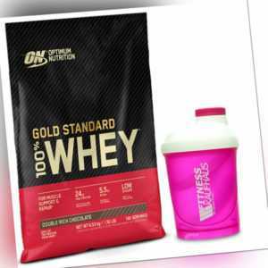(23,24 EUR/kg) Optimum Nutrition 100% Whey Gold Standard 4540g Protein + Shaker
