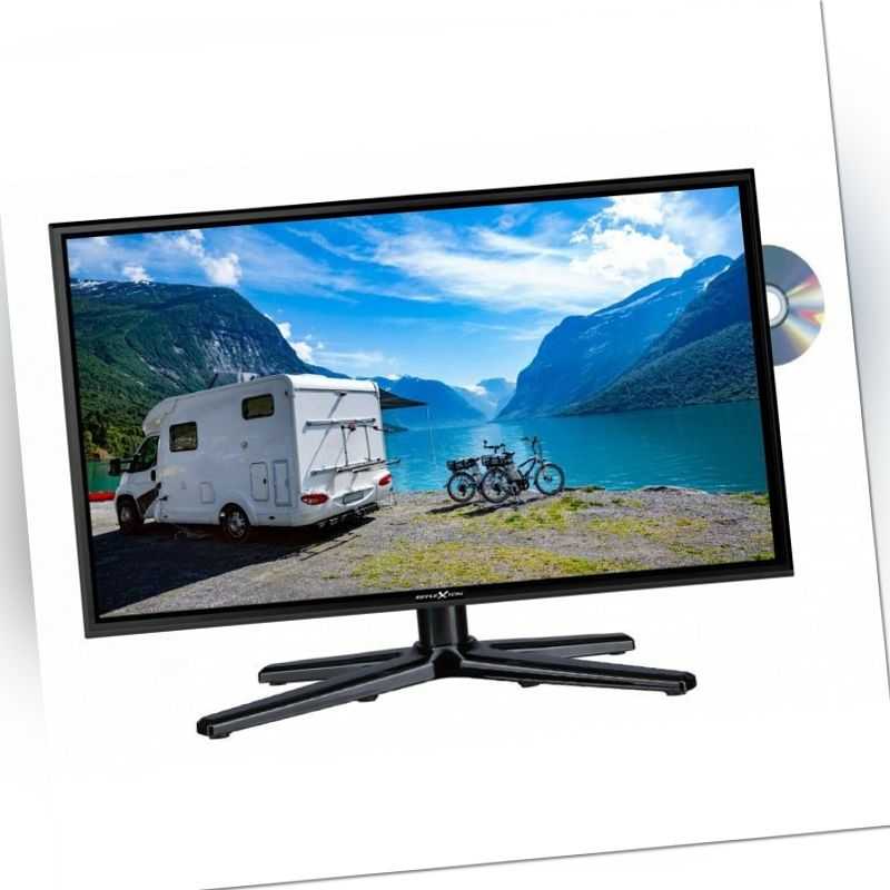 Reflexion LDDW240 mit Triple Tuner DVB-S2/C/T2 HD & DVD-Player für 12/230V WoMo