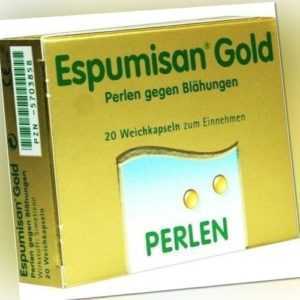 ESPUMISAN Gold Perlen gegen Blähungen 20 St 05703858