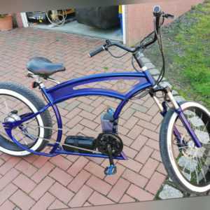 E-Bike Custom Cruiser NEUAUFBAU Rohloff Busch & Müller Bafang Mittelmotor