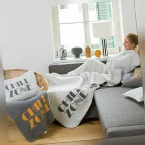 David Fussenegger Wohndecke Savona 'Chill Zone' 150 x 200 cm -