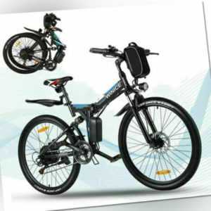Elektrofahrrad Mountainbike E-bike 26'' 36V/250W Shimano Pedelec 21-Gänge DE