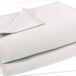 Zoeppritz Soft-Fleece Kuschel Decke 160x200cm col.010 Off white