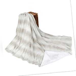 OPTIDREAM  Kuscheldecke Wohndecke SCHNEELEOPARD 150/200 cm