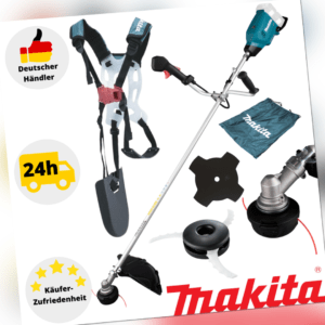 Makita Akku-Rasentrimmer DUR369AZ Akku-Freischneider 430mm 2x18V 5,0Ah Sologerät
