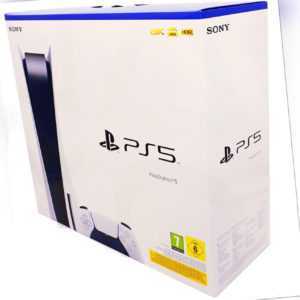 Sony PS5 - Players Action Bundle - PlayStation 5 Konsole (DISC) + 10 Top Spiele