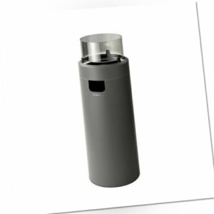 Enders Nova LED L, Grey/Black, Gas-Terrassenheizer, 2,5 kW 50mbar