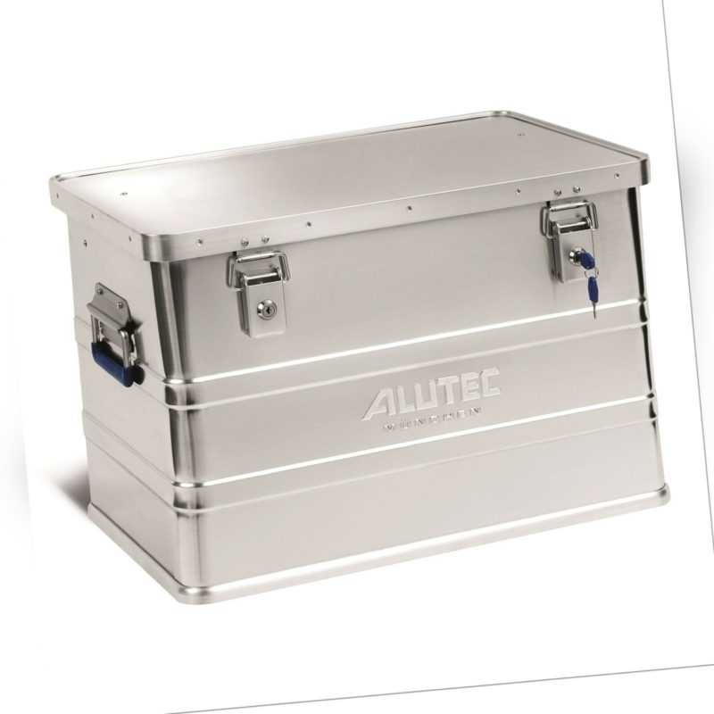 Edle Aluminiumbox Alubox Transportkiste Typ CLASSIC 68 Liter 575 x 385 x 375 mm
