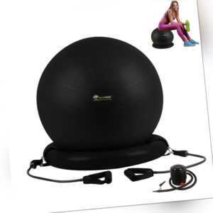 Gymnastikball Stuhl,Anti-Burst Sitzball Büro 65cm Yoga&Fitness Balance Ball