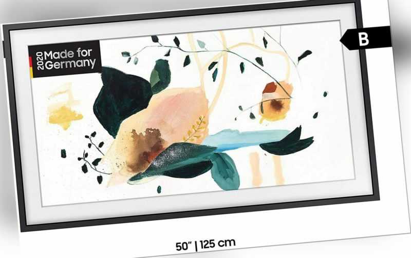 Samsung QLED 4K The Frame 108 cm (43 Zoll) QLED-Technologie  [Modelljahr 2020]