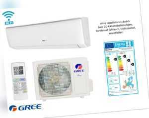 Split Klimaanlage GREE Bora 12000BTU 3,2kW WiFi R32 Klimagerät ohne Inst.Zubehör