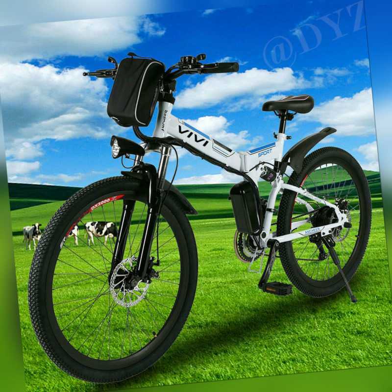 Elektrofahrrad Mountainbike 26 Zoll 350W Motor E-Bike 21-Gänge Shimano pedelec/1