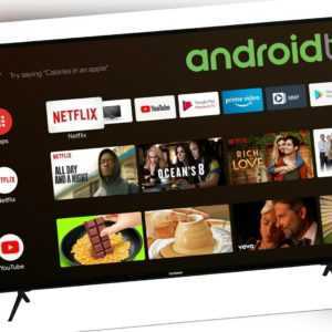Telefunken XU50AJ600 50 Zoll Fernseher 4K UHD Android TV Prime Video / Netflix