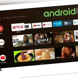 Telefunken XU65AJ600 55 Zoll Fernseher 4K UHD Android TV Prime Video / Netflix