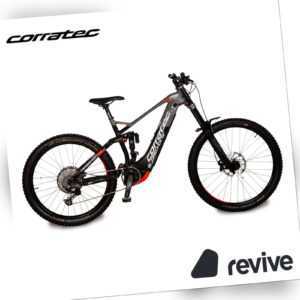 Corratec E-RS160 Pro 2020 E-Mountainbike RG L Grau Fully Fahrrad