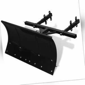 vidaXL Schneeschild für Schneefräse Verstellbar Schneeschieber 80/100x44cm