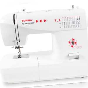 Freiarmnähmaschine Dorina 333 Gritzner Freiarm-33Nutz-Zierstiche-Einfädelhilfe
