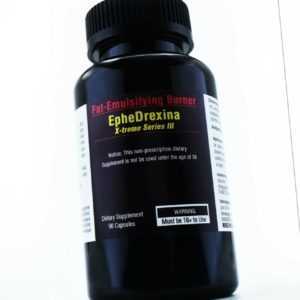 EpheDrexina 450 KAPSELN STRONG BURNER - Diät + Appetitzügler Gewichtsmanagement