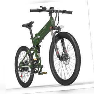 BEZIOR 500W 26 Zoll Klappbares Elektrofahrrad Mountainbike E-Bike 10.4AH 30KM/H