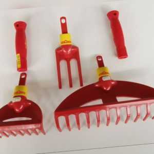 WOLF GARTEN-GERÄTE-SET 5-TEILIG NEU GÜNSTIG