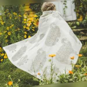 Babydecke Wende-Wolldecke Decke Kuscheldecke 90x130 cm Edel Schaf