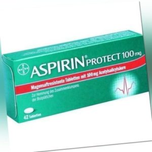 ASPIRIN Protect 100 mg magensaftres.Tabletten 42 St PZN 6706149