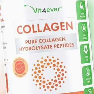 Collagen Pulver 600g - 100% Rinder Kollagen Hydrolysat Pepeptide Pfirsich Marac.