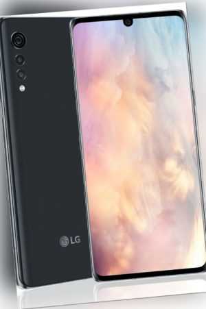 LG Velvet 5G aurora grau 128GB DualSim Android Smartphone 6.8" Full HD 48MP 6GB
