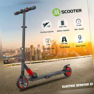 Megawheels ROT faltbarer Elektroroller Kinder E-Scooter 250W 5.0AH